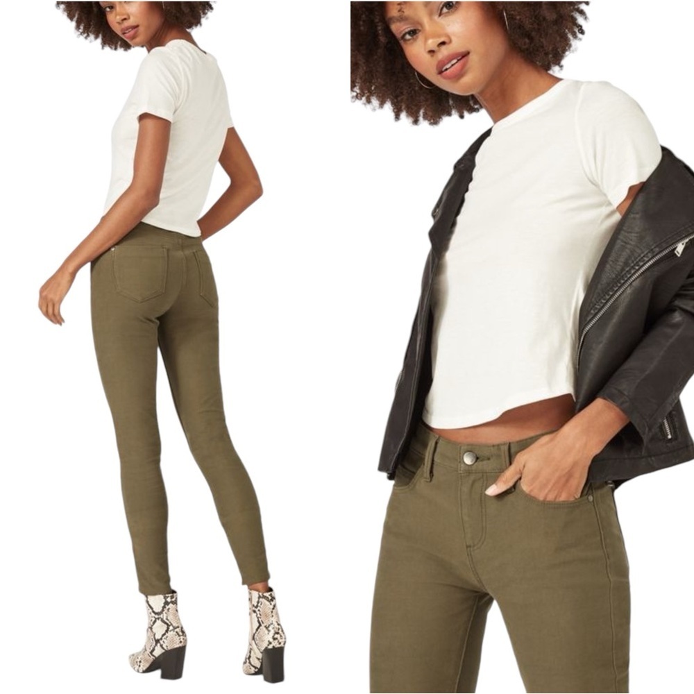 JUSTFAB Olive Green Jeans Size 29